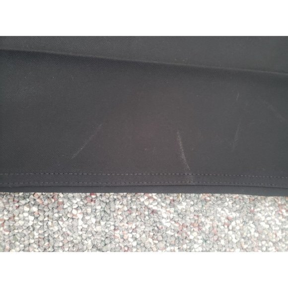 Vintage 80s Wrangler Black Polyester Trousers - Short Length - Picture 3 of 3